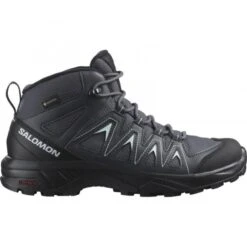 Zapato Tienda De Ventas 17 Botas Montaña Salomon X Braze Mid GTX Gris Verde Negro Mujer
