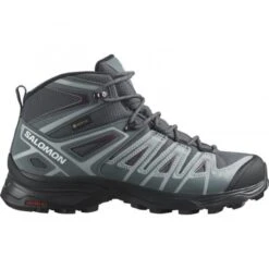 Botas Montaña Salomon X Ultra Pioneer Mid GTX Gris Verde Mujer