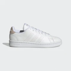 Zapatillas Adidas Advantage Blanco Marrón Mujer
