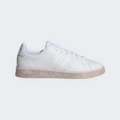 Zapatillas Adidas Advantage Blanco Rosa Mujer