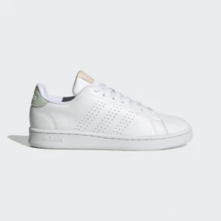 Zapatillas Adidas Advantage Blanco Verde Mujer