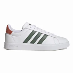 Zapatillas Adidas Grand Court 2.0 Blanco Verde Hombre