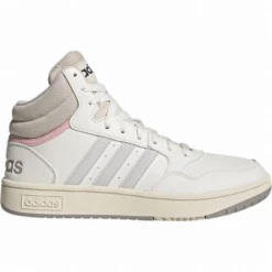 Zapatillas Adidas Hoops 3.0 Mid Blanco Mujer