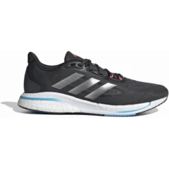 Zapatillas Adidas Supernova + Negro Plata Hombre