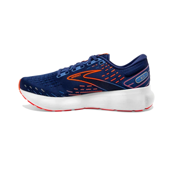 Zapatillas Brooks Glycerin 20 Azul Naranja Hombre 4 Zapatillas Brooks Glycerin 20 Azul Naranja Hombre - Imagen 2