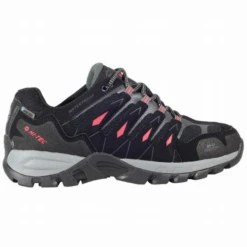 Zapatillas Montaña Hi-Tec Corzo Low Wp Negro Rojo Hombre