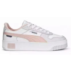 Zapatillas Puma Carina Street Blanco Rosa Mujer