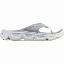 Zapatillas Recuperación Salomon Reelax Break 6.0 Gris Blanco Mujer