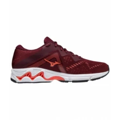 Zapatillas Running Mizuno Wave Equate 5 Rojo Coral Mujer