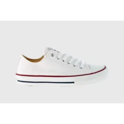 Zapatillas Victoria Tribu Lona Blanca Mujer